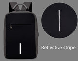 Double Layers Anti-Theft Camera/Laptop Backpack USB Port and LOCK Unisex