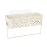 Bathroom Storage Basket Sundries Towel Holder Kitchen Shelf Rack Organizer Stand