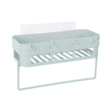 Bathroom Storage Basket Sundries Towel Holder Kitchen Shelf Rack Organizer Stand
