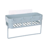 Bathroom Storage Basket Sundries Towel Holder Kitchen Shelf Rack Organizer Stand