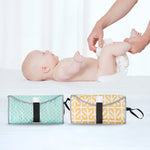 3-in-1 Waterproof Portable Folding Baby Infants Diaper Changing Clutch Pad Mat