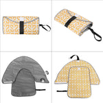 3-in-1 Waterproof Portable Folding Baby Infants Diaper Changing Clutch Pad Mat