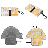 3-in-1 Waterproof Portable Folding Baby Infants Diaper Changing Clutch Pad Mat