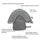 3-in-1 Waterproof Portable Folding Baby Infants Diaper Changing Clutch Pad Mat