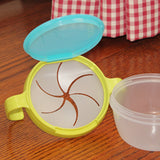 Baby Kids Non-Toxic Odourless Spill-Proof Safety Feeding Eating Snack Food Bowl