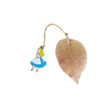 Fashion Rabbit Clock Girl Bookmarks Office School Stationery Paper Accessories