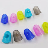 4Pcs Silicone Left Hand Fingertip Protector Finger Guards for Ukulele Guitar