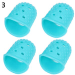 4Pcs Silicone Left Hand Fingertip Protector Finger Guards for Ukulele Guitar