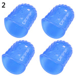 4Pcs Silicone Left Hand Fingertip Protector Finger Guards for Ukulele Guitar