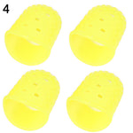 4Pcs Silicone Left Hand Fingertip Protector Finger Guards for Ukulele Guitar