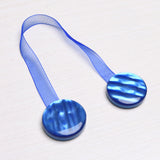 Simple Round Window Curtain Tieback Magnetic Buckle Drape Holdback Home Decor