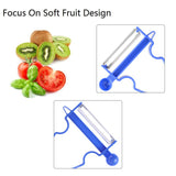 3 Pcs Slicer Shredder Peeler Julienne Cutter Multi-purpose Peel Stainless Steel Blade Zesters Kitchen Tools Peeler Set