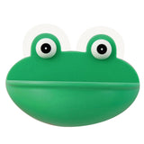 Lovely Frog Wall Suction Sponge Soap Drain Dish Rack Holder Bathroom Organizer