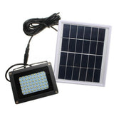 Solar 54 LED Light Sensor Flood Light Garden Outdoor Security Waterproof Lamp