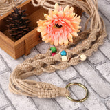 4 Legs Macrame Natural Plant Hanger Planter Basket Holder for Garden Balcony