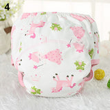 Baby Infant Reusable Washable Underpant Traning Pant Cotton Diapers Trousers