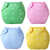 1Pc Reusable Baby Three-Tier Nappy Cloth Adjustable Washable Diapers Soft Cover