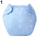 1Pc Reusable Baby Three-Tier Nappy Cloth Adjustable Washable Diapers Soft Cover