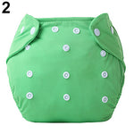 1Pc Reusable Baby Three-Tier Nappy Cloth Adjustable Washable Diapers Soft Cover