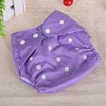 1Pc Reusable Baby Three-Tier Nappy Cloth Adjustable Washable Diapers Soft Cover