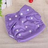 1Pc Reusable Baby Three-Tier Nappy Cloth Adjustable Washable Diapers Soft Cover