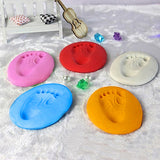 Baby Handprint Footprint Record Air Drying Soft Clay Imprint Parent-Child Inkpad