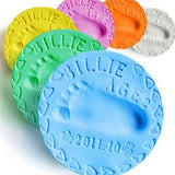 Baby Handprint Footprint Record Air Drying Soft Clay Imprint Parent-Child Inkpad