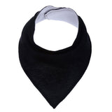 Newborn Infant Kids Cotton Baby Feeding Drinking Bib Snap On Triangular Towel