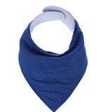 Newborn Infant Kids Cotton Baby Feeding Drinking Bib Snap On Triangular Towel