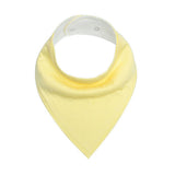 Newborn Infant Kids Cotton Baby Feeding Drinking Bib Snap On Triangular Towel