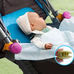 2Pcs Baby Stroller Quilt Blanket Clip Car Seat Cover Clamp Pram Toy Hook Holder