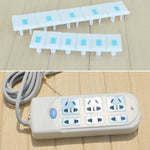 6Pcs 3 Holes Safety Electric Outlet Plug Child Proof Shock Guard Protector Cover