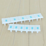 6Pcs 3 Holes Safety Electric Outlet Plug Child Proof Shock Guard Protector Cover