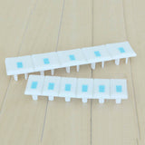 6Pcs 3 Holes Safety Electric Outlet Plug Child Proof Shock Guard Protector Cover