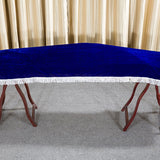 Practical Guzheng Chinese Zither Dust Proof Guard Cover Velvet Tassel Decoration