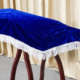 Practical Guzheng Chinese Zither Dust Proof Guard Cover Velvet Tassel Decoration