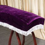 Practical Guzheng Chinese Zither Dust Proof Guard Cover Velvet Tassel Decoration