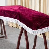 Practical Guzheng Chinese Zither Dust Proof Guard Cover Velvet Tassel Decoration