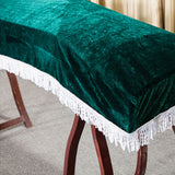 Practical Guzheng Chinese Zither Dust Proof Guard Cover Velvet Tassel Decoration