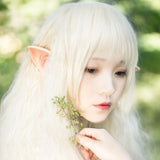 Halloween Glow in The Dark Fairy Cosplay Anime Fake Elf Ears Props Pixie Costume