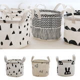 Fashion Toy Storage Box Laundry Desktop Basket Portable Stationery Organizer