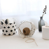 Fashion Toy Storage Box Laundry Desktop Basket Portable Stationery Organizer