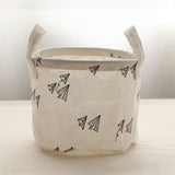 Fashion Toy Storage Box Laundry Desktop Basket Portable Stationery Organizer
