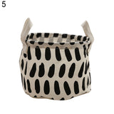 Fashion Toy Storage Box Laundry Desktop Basket Portable Stationery Organizer