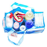 Multi-pocket Baby Diaper Nappy Mother Bag Portable Non-woven Fabric Handbag