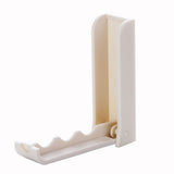 Folding Door Back Space Saving Clothes Hanger Rack Bathroom Bedroom Wall Hook