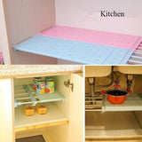 Wardrobe Nail Free Storage Shelf Rack Scalable Layered Partition Board Separator