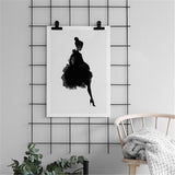 Sexy Girl Dancer Wall Art Poster Canvas Painting Living Room Bedroom Home Decor