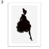 Sexy Girl Dancer Wall Art Poster Canvas Painting Living Room Bedroom Home Decor