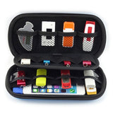 Mini Digital Products Pouch Travel Storage Bag for USB Flash Drive Memory Card
